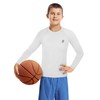 Roadbox Boys Youth Compression Shirts - 2 Pack Long Sleeve