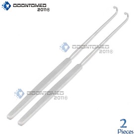 ODONTOMED2011 ODM Lot Of 2 Pieces Surgical Spay Snook Hook Medical Instruments