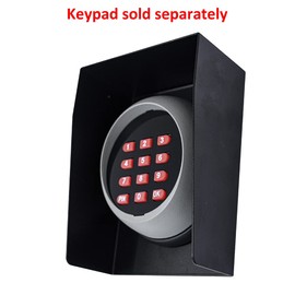 ALEKO LM169 Metal Box for Keypad Gate Opener Security 3.5 x 4.8 x 2 Inches Black