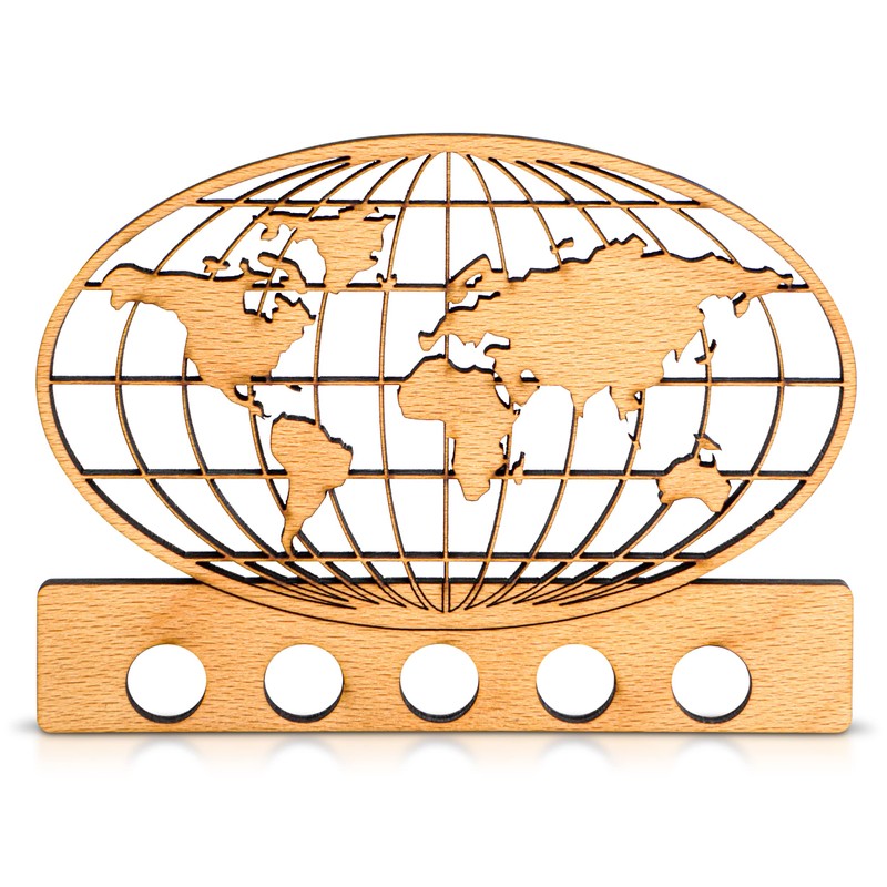 DARO Design - World Map, Globe, Travel - Money Gift