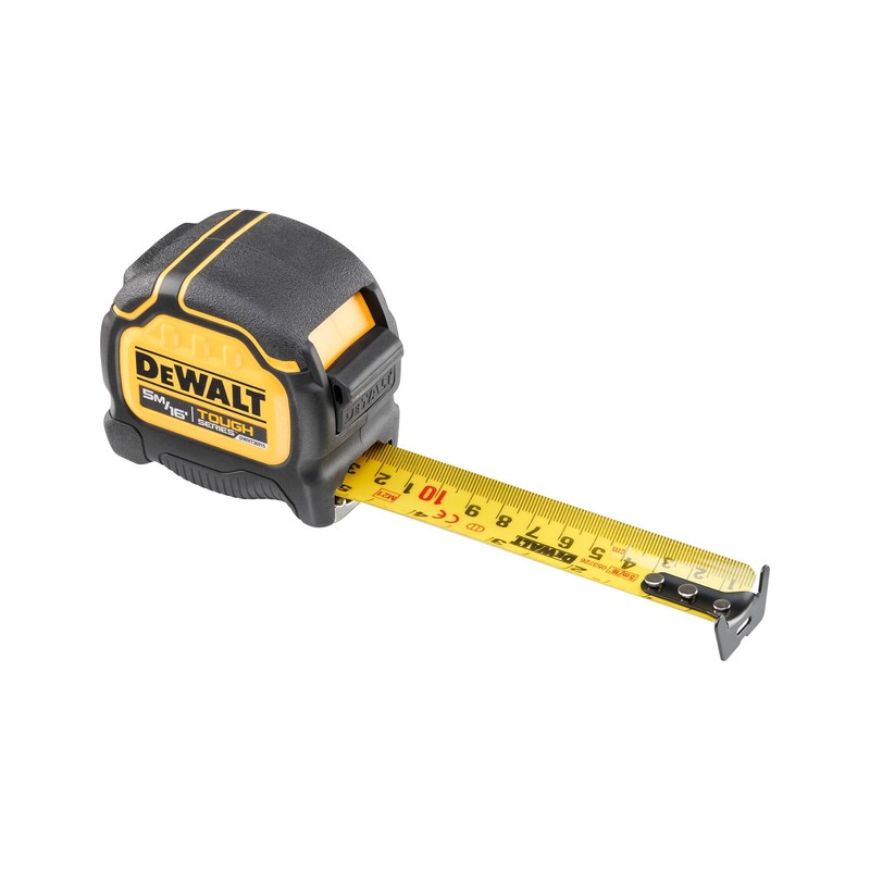DeWALT TOUGHSERIES™ Tape Measure 5m/16ft (Width 32mm) Rip-Shield ; blade