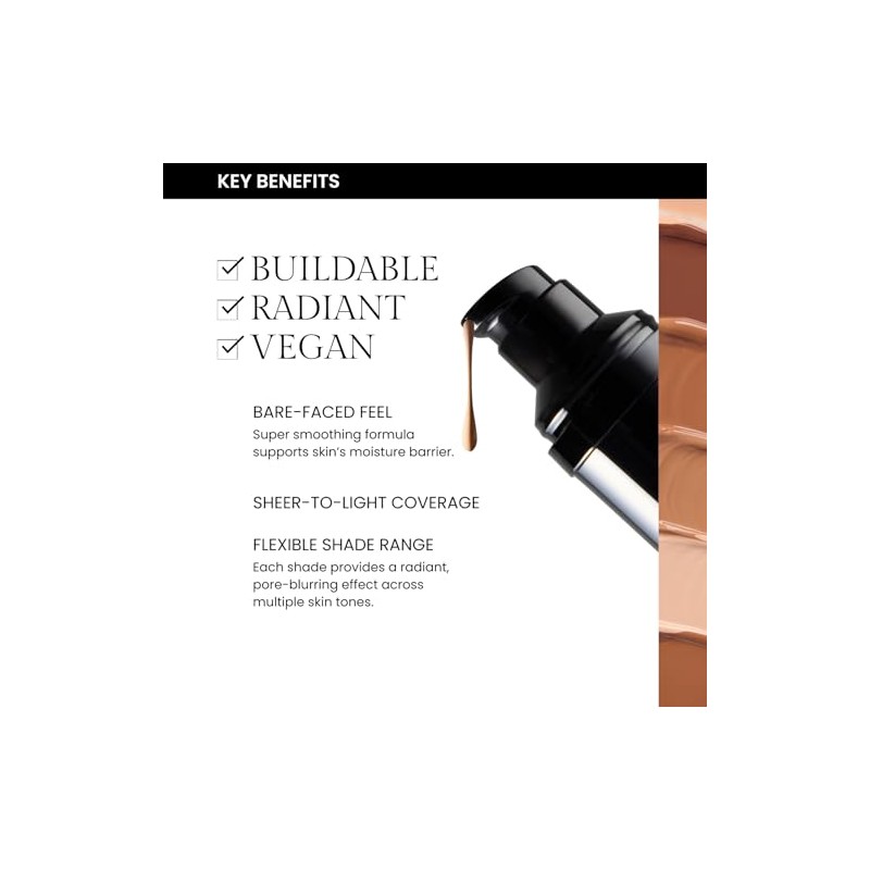 Ofir Hidratante Color Sheer Skin Rostro Maquillaje Facial Ligero Rutina