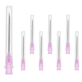 18& x 1.5inch 100pcs Dispensing Accessories Stainless Steel Pipe (1.2x38mm) ((18G-38MM))