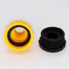 Aczyqws 2 Pack Hose Tap Connector 3/4 inch and 1/2