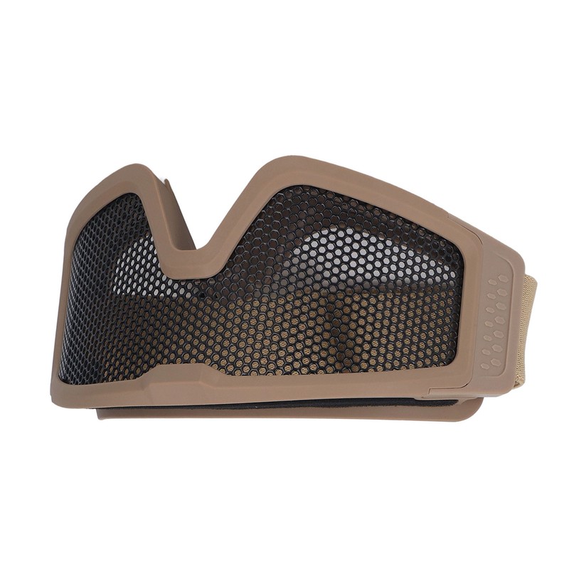 Safety Goggles Breathable Shock Resistant Iron Mesh Patterned Wind Sand