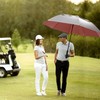G4Free Vented UV Golf/Beach Umbrella 68" Arc, Auto Open Oversize