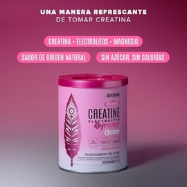 BIRDMAN Creatine Refresher | Creatina Monohidratada con Electrolitos y Magnesio | Sin Azúcar, Sin Calorías | Vitaminas | Sabor Pink Lemonade | 30 Porc