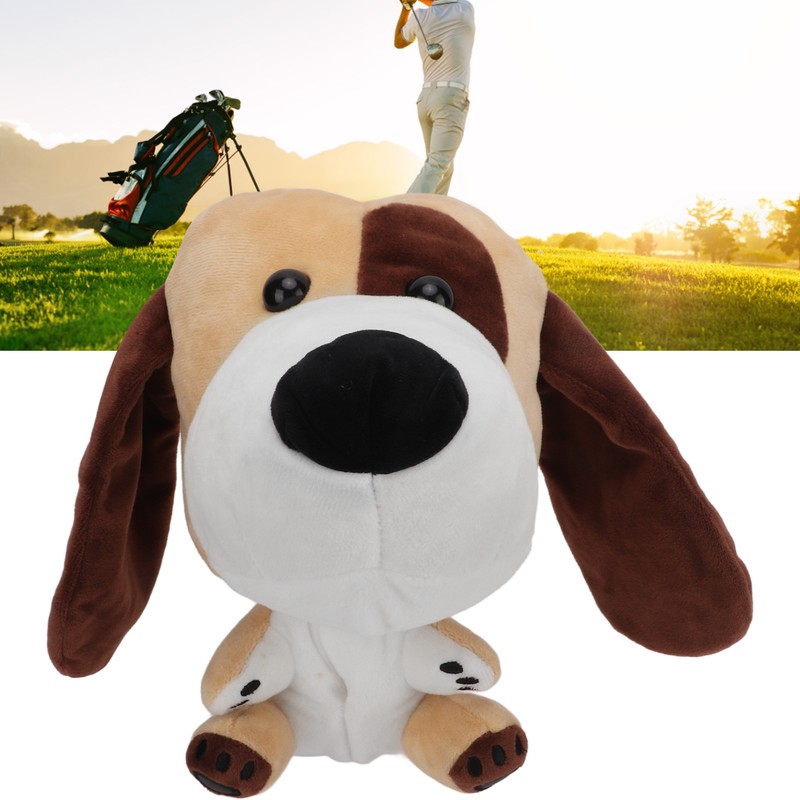 Plush Cloth Golf Club Head Cover Creative Animal Golf Club