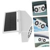 PACKOVE Lar-Powered Car Window Ventilation Solar Fan for Car Efficient