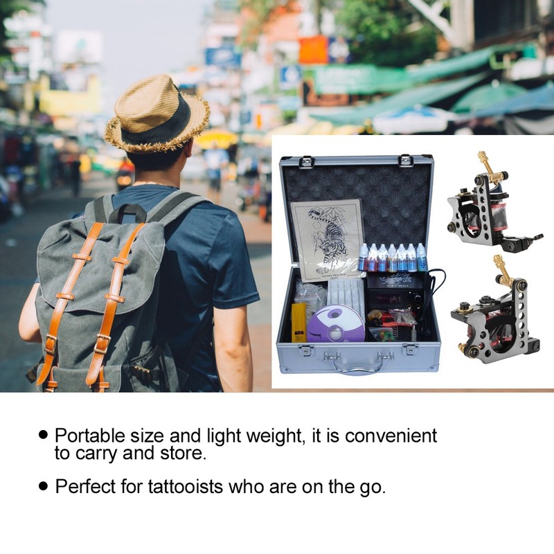 10 Wraps Professional Liner Shader Tattoo Iron Machine Gun Copper