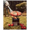 Stabilotherm Hunter Pan with Folding Handle, Open, for Camping