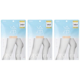 Atsugi AP6007 AP6007 Women's Stockings, Keeps Cool, Set of 3 Pairs, baby beige