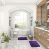 Walensee Shaggy 2 Piece Bath Rug Set, (20 x 32,