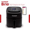 Nuwave 6-quart Brio Healthy Digital Air Fryer with One-Touch Digital
