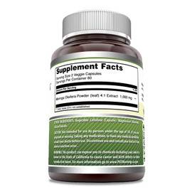 Amazing Formulas Moringa 4:1 Extract Supplement | 1000 Mg | 120 Veggie Capsules | Non-GMO | Gluten-Free | Made in USA