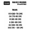 Techno Faja Tres Velcros + Vendas Rodillas + Guantes Gym