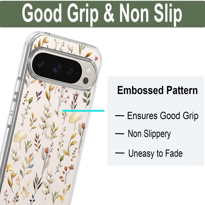 Unov Case Compatible with Pixel 9 Pixel 9 Pro Case