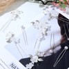 15 Pcs Wedding Hair Accessories Set Pearl Bride Wedding Hair
