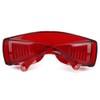 Lazmin112 Laser Safety Glasses with 80% Light Filtering, Reduces the