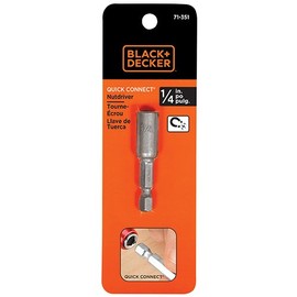 Black & Decker 71-351 Magnetic Nutsetter, 1/4-Inch