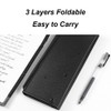 Nursing Clipboard, 3-Layers Foldable Nurse Clip Boards with Pen Holder