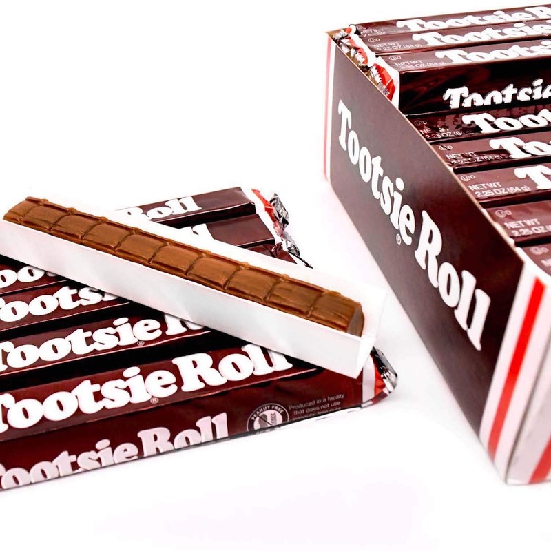 Tootsie Roll Bars, Original Classic Size, Peanut Free, Gluten Free