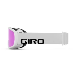 Giro 7144868 Cruise White WORDMARK Amber Pink Goggles, Asian Fit