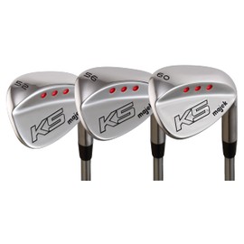 Majek Golf (Tall 5'8"+) Women's Complete Wedge Set: 52° Gap Wedge (GW), 56° Sand Wedge (SW), 60° Lob Wedge (LW) Right Handed Ladies Flex Steel Shaft