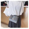 PIENSE Women's Mini Shoulder Bag Handbag 2-Way Small Plaid PU