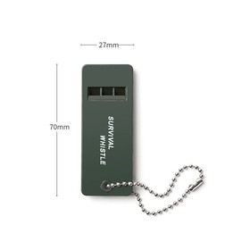 NA 4 Pack Emergency Survival Whistle Safety Whistles Three Holes Multi-Audio High Decibel Safety Whistles for Boating Outdoor Camping Hiking Hunting Sports Dog Training