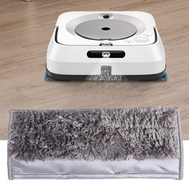 Mavis Laven Ropa de Trapeador Lavable, Paño de Trapeador, Robot Aspirador para Braava Jet M6 (borrado en seco (único))