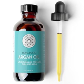 Pure Body Naturals Organic Argan Oil for Skin, Face, Hair & Nails, 4 fl. oz. by Pure Body Naturals