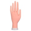 Jzhen Adjustable nail art model hand, DIY nail practice manicure