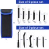 Zecirl 11 PCS AutoTrim Removal Tool Kit, Metal Pry Tool