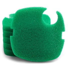 LTWHOME Compatible Coarse Filter Pads Media Replacement for All Pond Solutions 1000EF+ Aquarium External Fish Tank Filter (Pack of 6)