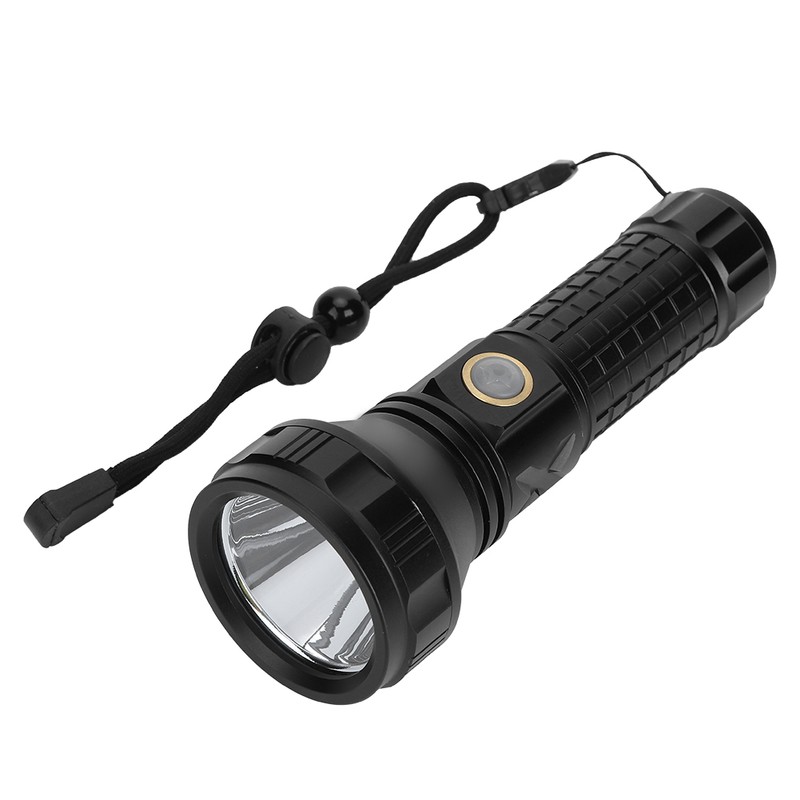 SST40 LED Flashlight USB Rechargeable 7000K 1600lm 3 Lighting Mode