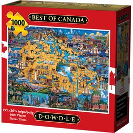 Dowdle Jigsaw Puzzle - Best of Canada - 1000 Piece