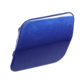 INFINAUTO Front Left Bumper Headlight Washer Nozzle Cover Cap No.7L6807751B Bumper Trim Nozzle Cover for Volkswagen Touareg 2007-2010 Blue Plastic 1 Pcs