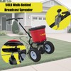 EAGWON 50lb Broadcast Spreader, Capacity Lawn Spreader & Fertilizer Spreader,