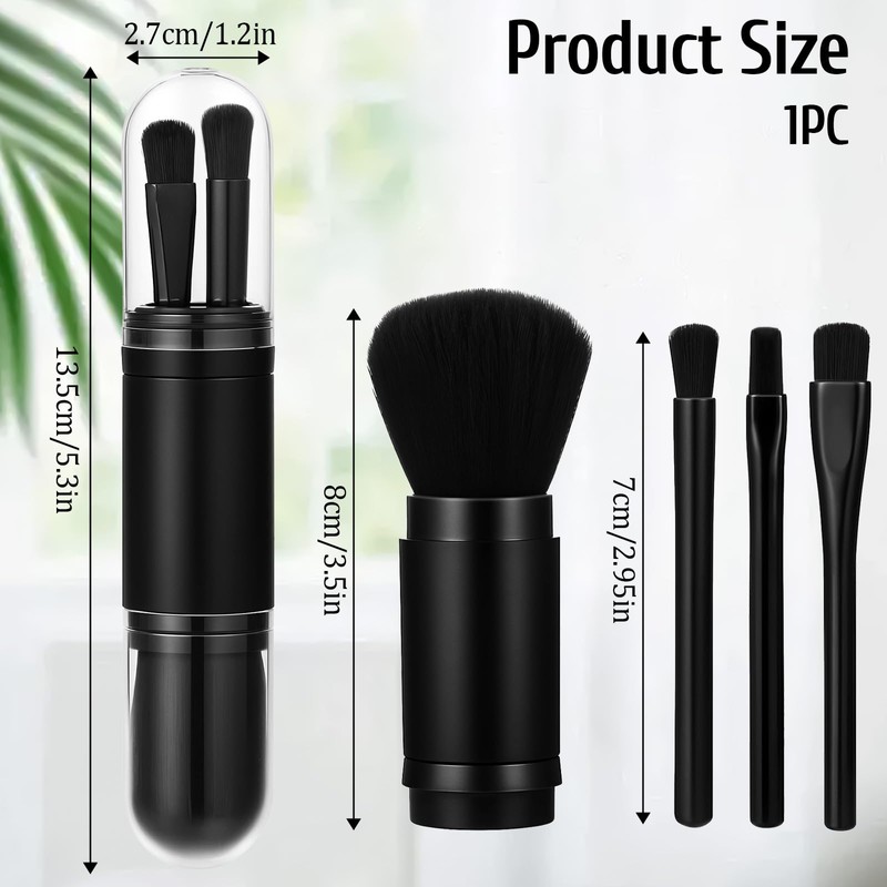 4 Pack Exquisite Duster Brush Kit, Mini Keyboard Cleaning Brushes