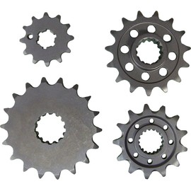 JT Sprockets JTF284.12 12T Steel Front Sprocket , black