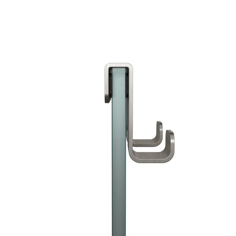 Tiger Caddy, Shower enclosure, Towel hook 6-8 mm, Brushed stainless