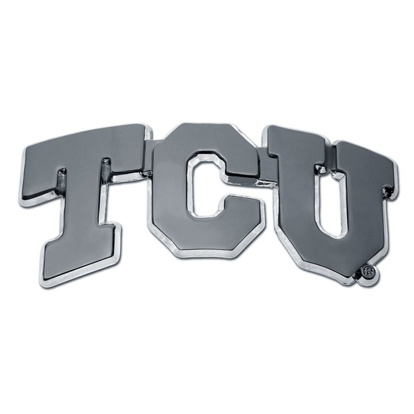 Elektroplate Texas Christian University (TCU) Emblem