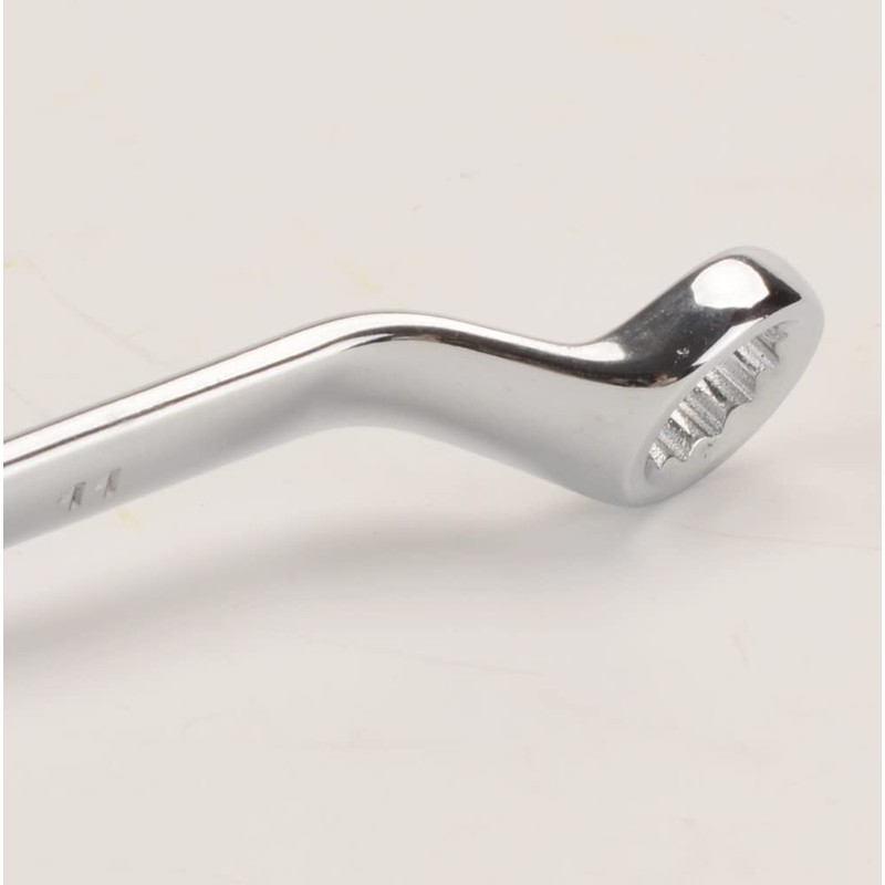 Double Mouth Glasses Wrench (45°), Glasses Wrench, CR-V Steel, 0.7