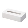 Yamazaki 5092 Compact Tissue Case, White, Approx. W 8.5 x