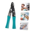 SHINEOFI 1pc Dark Green Capillary Scissors with Lock Design Precision