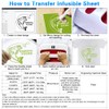 9 Colour Infusible Transfer Ink for Cricut Joy, Solid Colour
