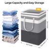 HomeHacks HomeHacks 3-Pack Large Laundry Basket,75L Each Waterproof, Freestanding Laundry