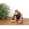 Gorilla Gorilla Figurine, Wood, Animal, Object, Scandinavian Miscellaneous Goods, Interior