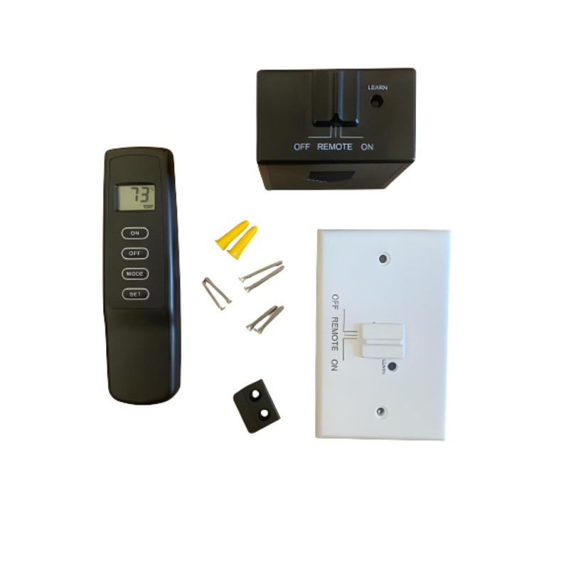 New Thermostat Gas Fireplace Remote Control for Millivolt Valve (Learn